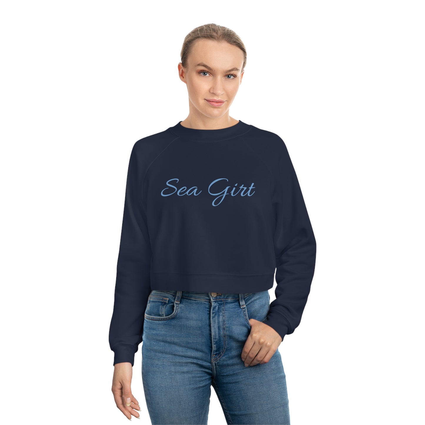 Sea Girt Cropped Fleece Pullover