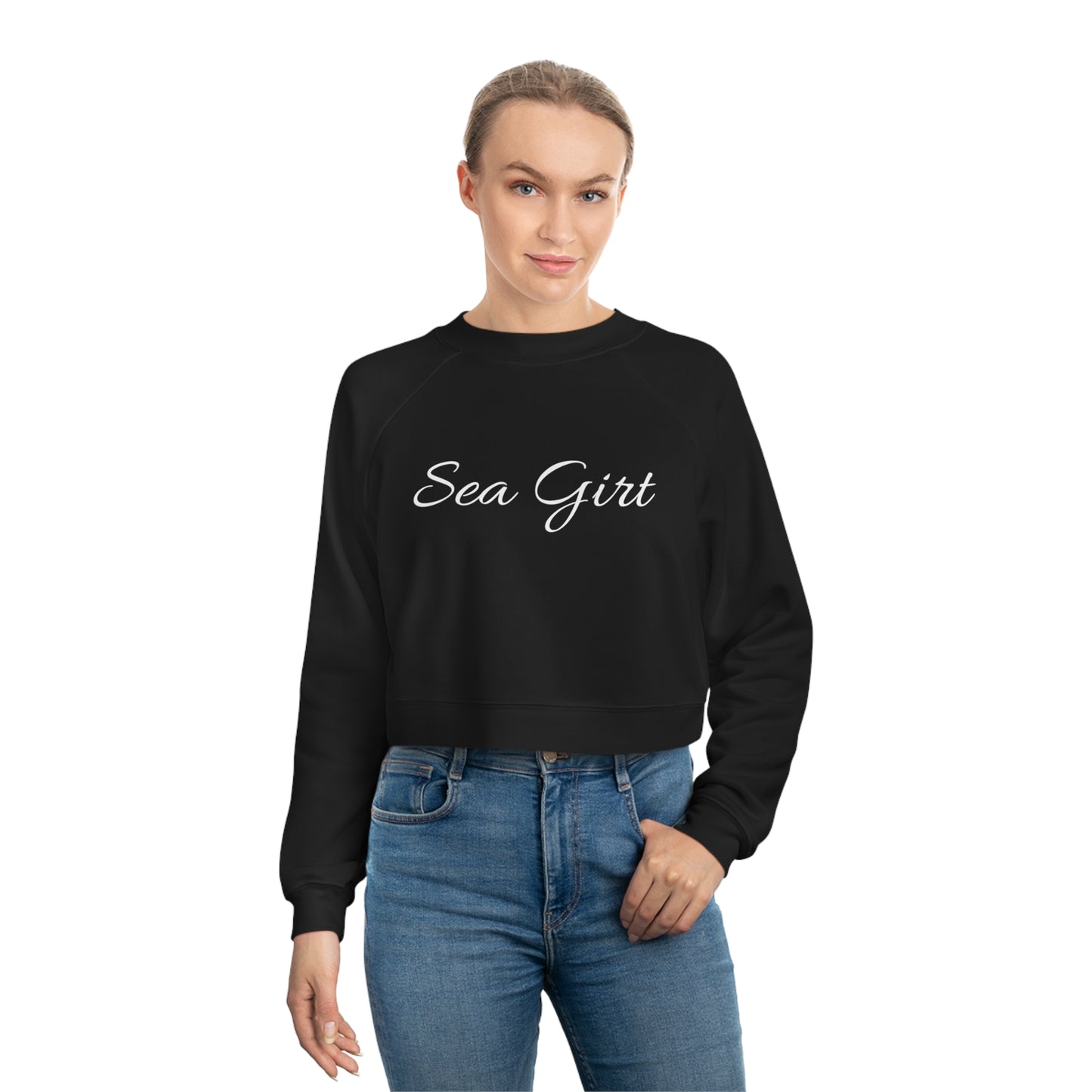 Sea Girt Cropped Fleece Pullover